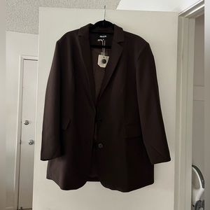 NWT Seroya Raven Blazer Brown